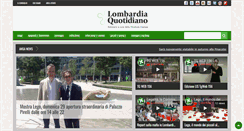 Desktop Screenshot of lombardiaquotidiano.com